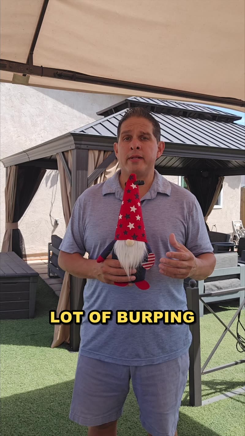 John on day 26 of the 90 day water fast talking about the burping